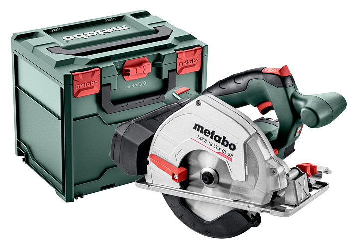 Аккумуляторная дисковая пила METABO MKS 18 LTX BL 58