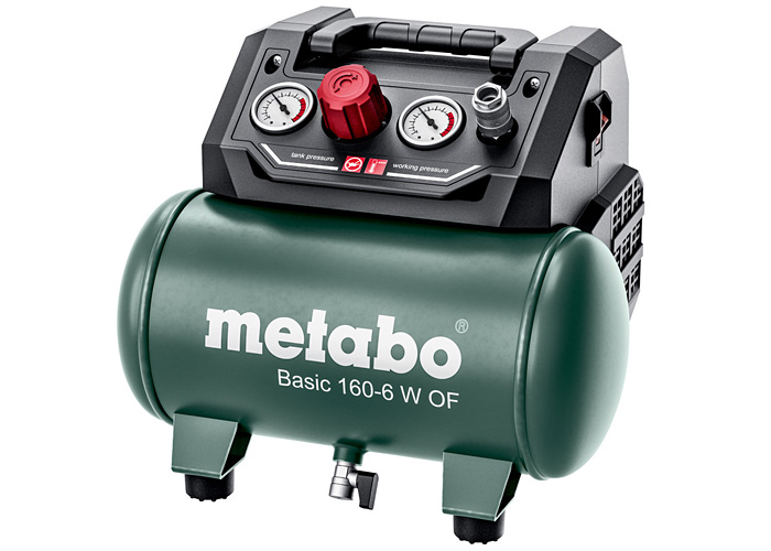 Безмасляный компрессор METABO Basic 160-6 W OF
