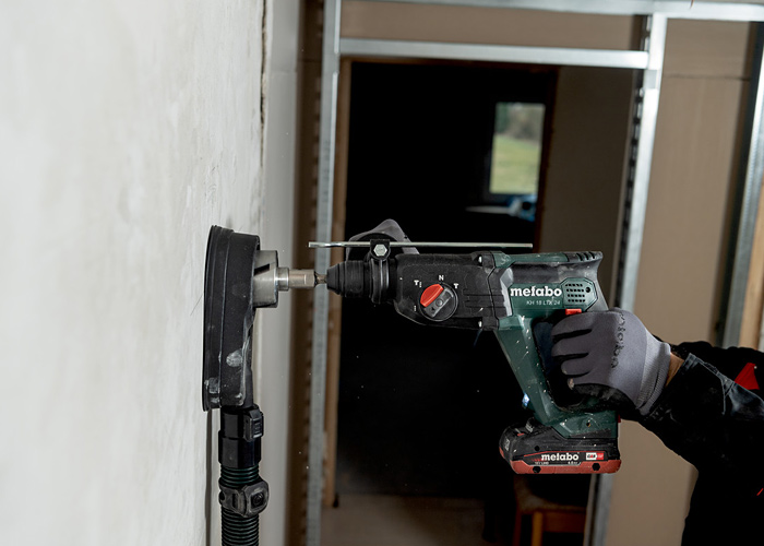 Аккумуляторный перфоратор METABO KH 18 LTX 24 (3x4.0Ah LiHD, ASC 55, metaBOX 165 L)