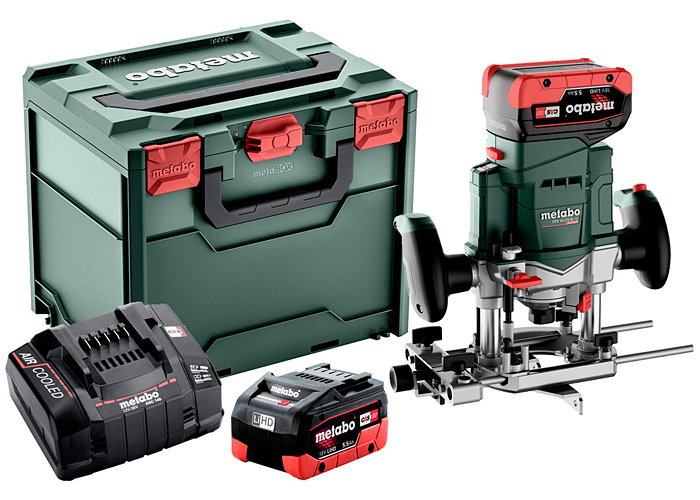 Аккумуляторный фрезер METABO OFV 18 LTX BL 12