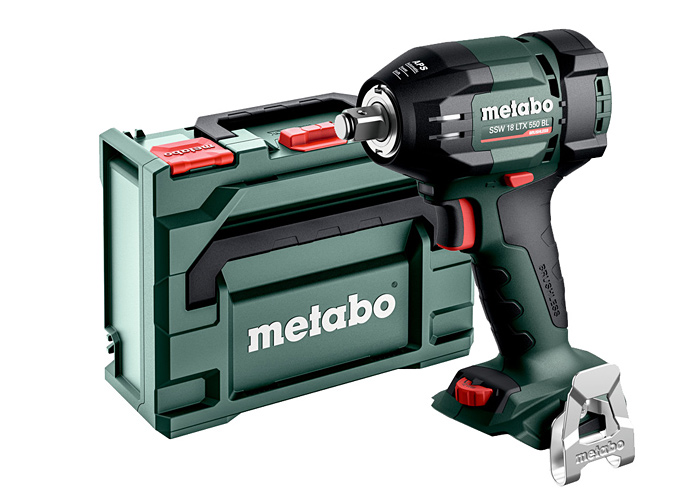 Акумуляторний ударний гайкокрут METABO SSW 18 LTX 550 BL (metaBOX 145)