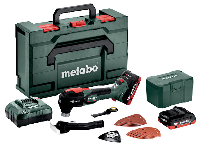 Акумуляторний мультитул METABO MT 18 LTX BL QSL (2x4Ah) MetaBox