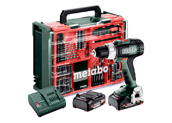 Аккумуляторная дрель-шуруповерт METABO BS 18 L Set