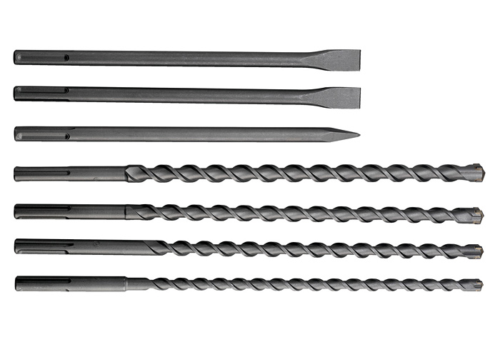 Комплект зубіл, бурів SDS-max „SP“ 7 шт METABO 623106000