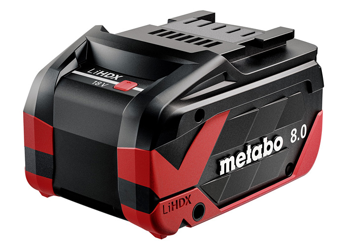 Акумуляторний блок METABO LiHDX 18 В 8Ah