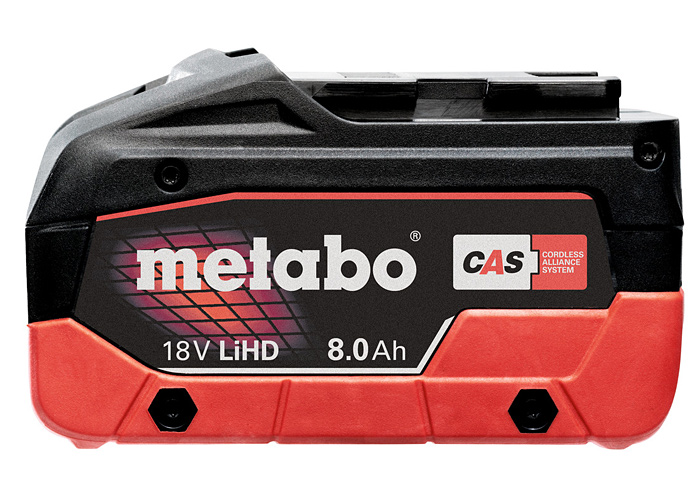 Аккумуляторный блок METABO LiHD 18 В - 8,0 Ач