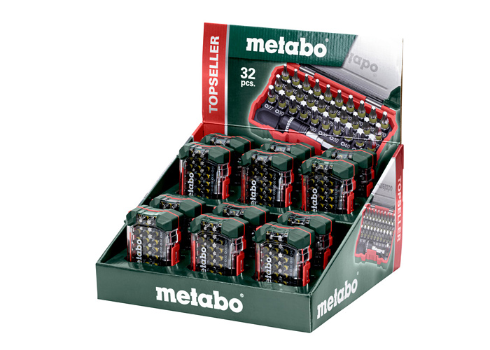 Коробка з насадками METABO Torx 32 шт.