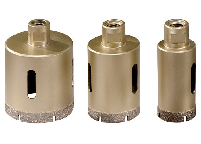 Алмазные сверлильные коронки для плитки Dry, 3 шт METABO 628322000