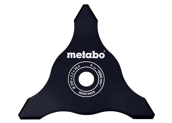 Трипелюстковий ніж для густої порослі METABO 628432000