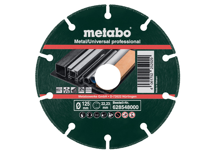 Алмазный отрезной диск METABO MU-P 115 мм