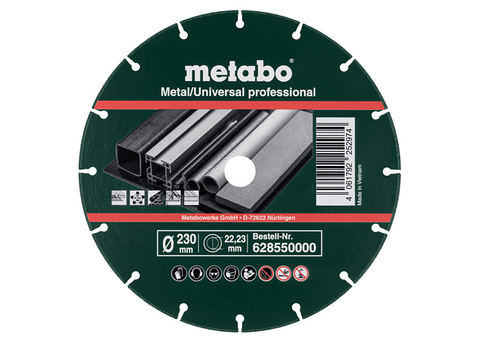 Алмазный отрезной диск METABO MU-P 115 мм