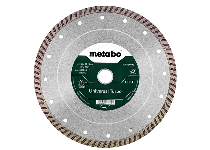 Алмазный отрезной круг METABO SP - UT, 230X22,23мм (628554000)