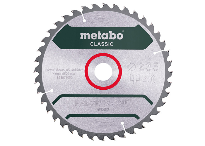 Пильный диск METABO 235X30 Z40 WZ 15° (628679000)