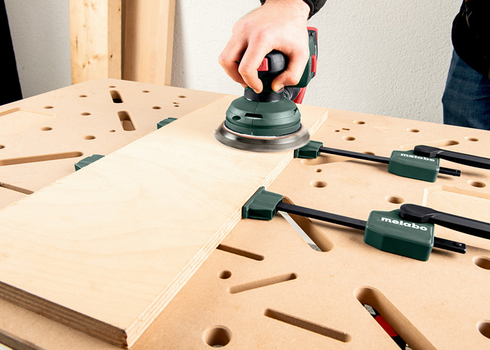 Горизонтальные зажимы для MWB METABO 120 мм