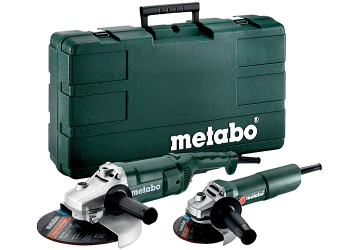 Болгарка METABO WE 2200-230 + W 750-125 + Case