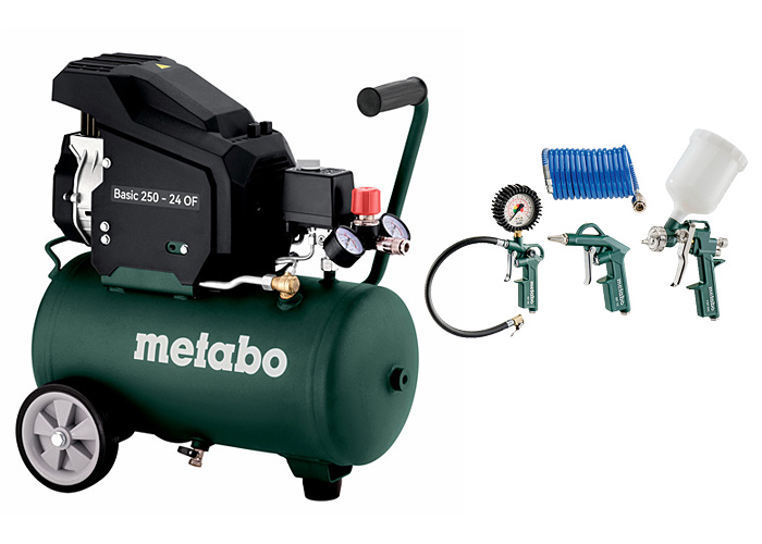 Компрессор METABO Basic 250-24 OF + LPZ4