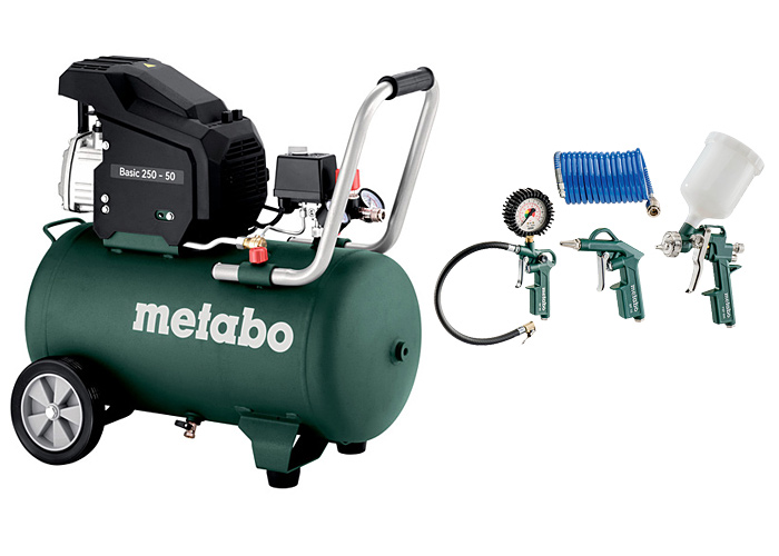 Компрессор METABO Basic 250-50 + LPZ4