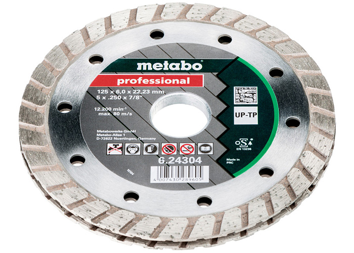 Алмазный универсальный круг  METABO Professional UP-TP 125 мм (624304000)