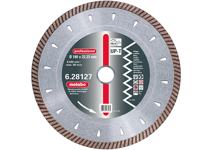 Алмазный универсальный круг  METABO Professional UP-T Turbo 180 мм (628127000)