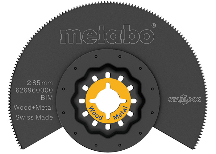 Сегментированное пильное полотно METABO Starlock BIM 85 мм (626960000)