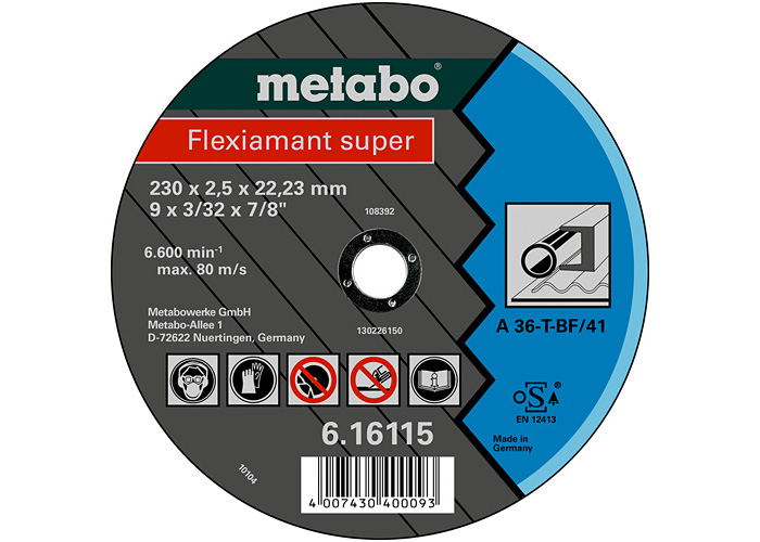 Отрезной круг  METABO Flexiamant super 150 мм (616119000)