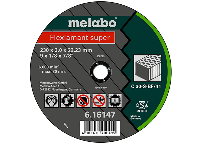 Відрізний круг METABO Flexiamant super 230 мм (616147000)