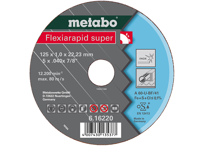 Отрезной круг  METABO Flexiarapid super 115 мм (616216000)