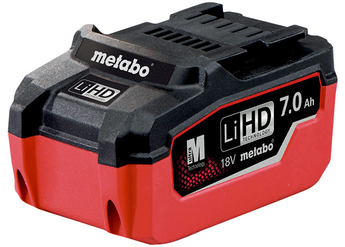 Аккумуляторный блок METABO LiHD 18 В - 7,0 Ач