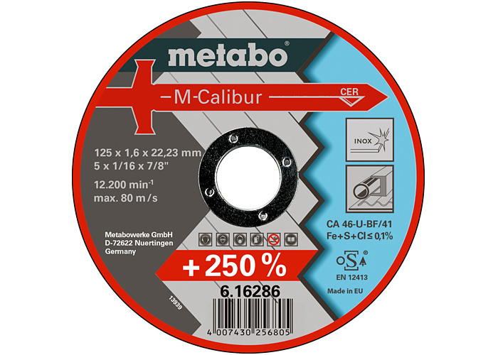 Отрезной круг  METABO M-Calibur 115 мм (616285000)