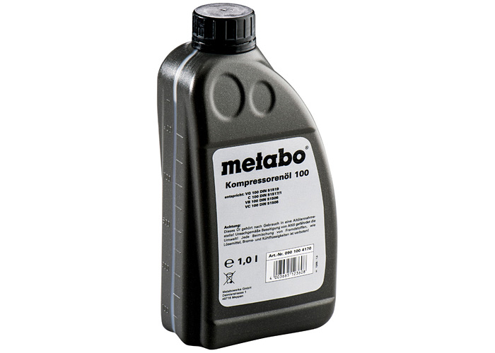 Олія для поршневих компресорів METABO 1 л (0901004170)