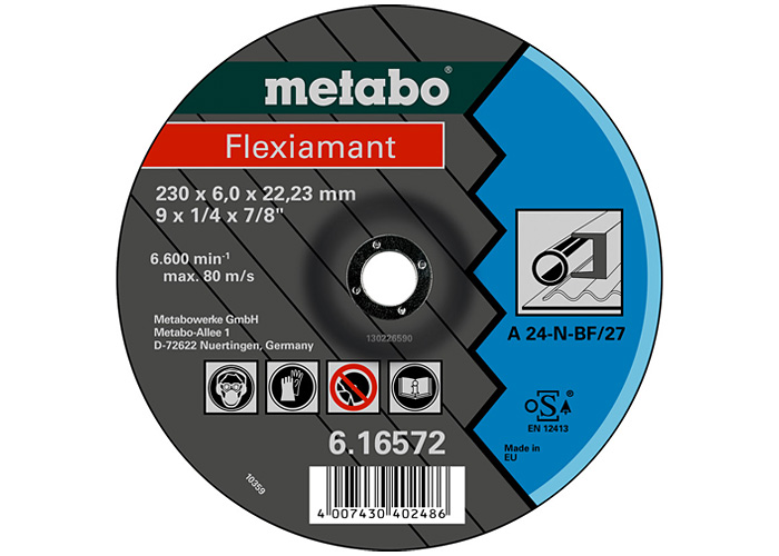 Обдирочный круг METABO Flexiamant 180 мм (616560000)