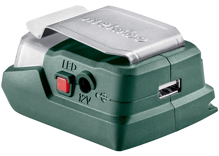 Аккумуляторный адаптер питания METABO PowerMaxx PA 12 LED-USB