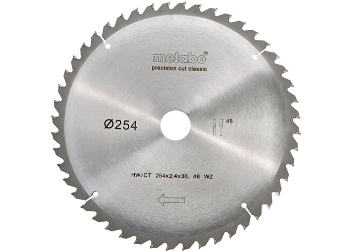 Пильный диск METABO Precision Cut Classic 254 мм (628061000)