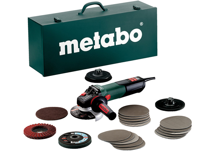 Болгарка METABO WEV 15-125 Quick Inox Set