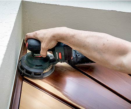 Аккумуляторная эксцентриковая шлифмашина METABO SXA 18 LTX 150 BL (Metabox)