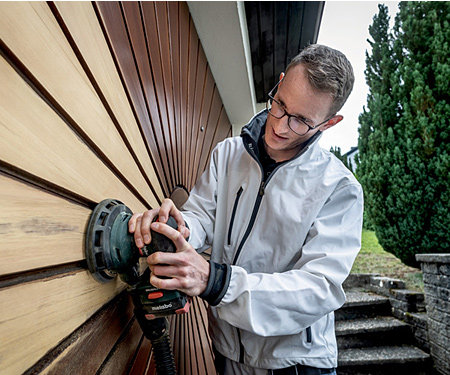 Аккумуляторная эксцентриковая шлифмашина METABO SXA 18 LTX 150 BL (Metabox)