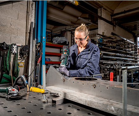 Аккумуляторная прямошлифовальная машина METABO GVPB 18 LTX BL 11-28