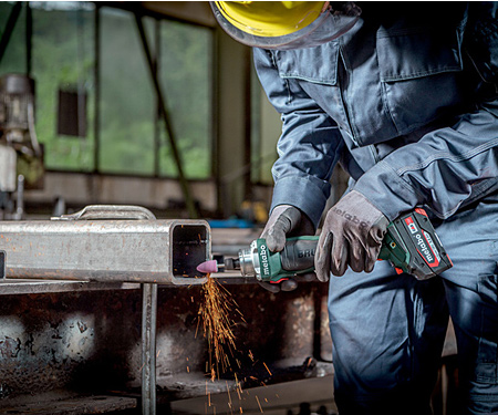 Аккумуляторная прямошлифовальная машина METABO GVB 18 LTX BL 11-28 COMPACT