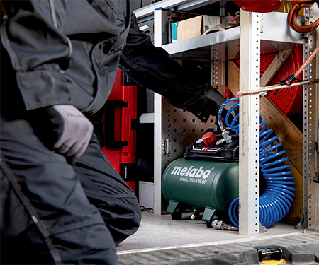 Безмасляний компресор METABO Basic 160-6 W OF