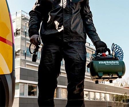 Безмасляний компресор METABO Basic 160-6 W OF