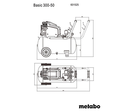 Компрессор METABO Basic 300-50