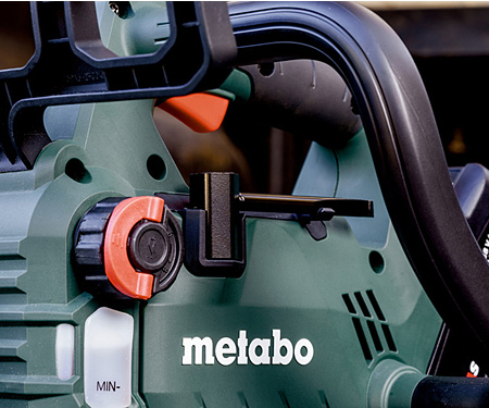Аккумуляторная цепная пила METABO MS 18 LTX BL 25 (4Ah+ ASC 72)