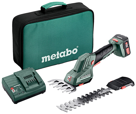 Аккумуляторные газонные ножницы METABO Powermaxx SGS 12 Q (2,0 Ач)