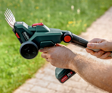 Аккумуляторные газонные ножницы METABO Powermaxx SGS 12 Q Каркас