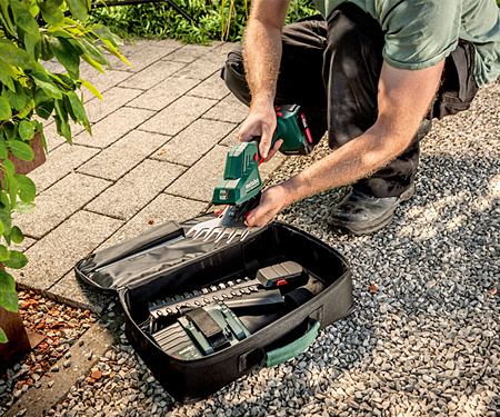 Аккумуляторные газонные ножницы METABO SGS 18 LTX Q Каркас + кейс