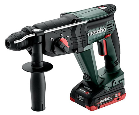 Аккумуляторный перфоратор METABO KH 18 LTX 24 (3x4.0Ah LiHD, ASC 55, metaBOX 165 L)