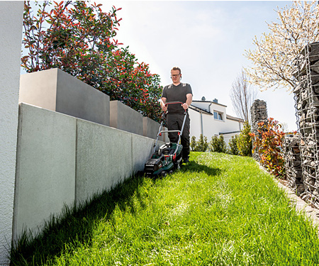 Газонокосилка METABO RM 36-18 LTX BL 36 (2x5,2Ah, 2x ASC55)