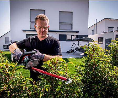 Аккумуляторный кусторез METABO HS 18 LTX 45 (Каркас)