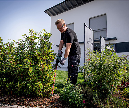 Аккумуляторный кусторез METABO HS 18 LTX 45 (Каркас)