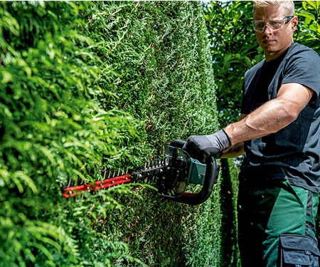 Аккумуляторный кусторез METABO HS 18 LTX BL 55 (Каркас)